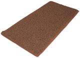 Kusový koberec Shaggy 65 x 133 cm - hnědý