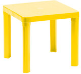 Dětský plastový stoleček Adodo 5004, 46 x 46 x 42 cm, žlutý