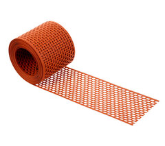 Ochranná mřížka pod střechu proti ptákům 7317 PVC 80mm x 5m, červená Ochranná mřížka pod střechu proti ptákům 7317 PVC 80mm x 5m, červená