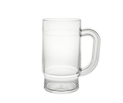 Pivní nerozbitná sklenice Garden party 0,5l, plastová s uchem Pivní nerozbitná sklenice Garden party 0,5l, plastová s uchem