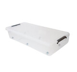 Úložný plastový box na kolečkách pod postel s víkem 50 l