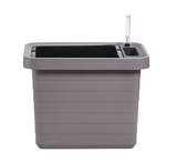 Samozavlažovací truhlík Berberis Uno, taupe