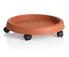 Podmiska pod květináč s kolečky Podstavec 6736, průměr 25 cm Podmiska pod květináč s kolečky Podstavec 6736, průměr 25 cm