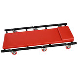 Pojízdné kovové lehátko pod auto TR6451 93 x 44 x 10 cm, červená Pojízdné kovové lehátko pod auto TR6451 93 x 44 x 10 cm, červená