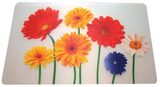 Plastové prostírání na stůl Květiny 43 x 28 cm, TORO