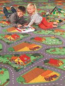 Dětský koberec Farma 95 x 200 cm