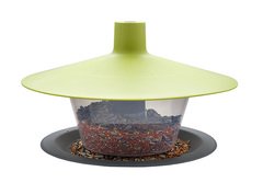 Krmítko pro ptáky Finch zelená střecha + antracit Krmítko pro ptáky Finch zelená střecha + antracit