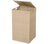 Koš na špinavé prádlo na kostře s víkem 1000 velký 90l, 38 x 38 x 64 cm, béžová Koš na špinavé prádlo na kostře s víkem 1000 velký 90l, 38 x 38 x 64 cm, béžová