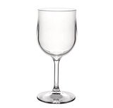 Nerozbitná plastová sklenice na víno Tulip 300ml, transparentní Nerozbitná plastová sklenice na víno Tulip 300ml, transparentní
