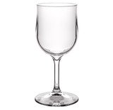Nerozbitná plastová sklenice na víno Tulip 200ml, transparentní