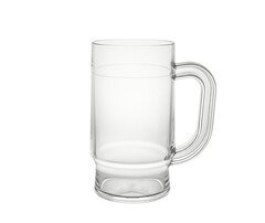 Pivní nerozbitná sklenice Garden party 0,5l, plastová s uchem Pivní nerozbitná sklenice Garden party 0,5l, plastová s uchem