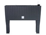 Samozavlažovací truhlík RATO CASE HIGH 60 x 25 x 46 cm, ratan antracit Samozavlažovací truhlík RATO CASE HIGH 60 x 25 x 46 cm, ratan antracit