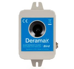 Deramax Bird ultrazvukový odpuzovač - plašič ptáků Deramax Bird ultrazvukový odpuzovač - plašič ptáků