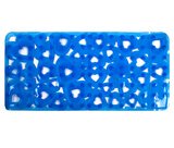 Protiskluzová podložka do vany Srdce 36 x 72 cm, modrá
