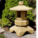 Japonská lampa kamenná LIII, umělý kámen 30 x 53 cm