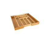 Organizér do kuchyňské zásuvky nastavitelný 45 x 33 - 50 x 4,5 cm