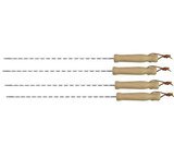 Jehly na špíz 3696 s dřevěnou rukojetí 50 cm Jehly na špíz 3696 s dřevěnou rukojetí 50 cm