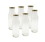 Skleněná láhev Ovocná šťáva 6ks, 500 ml Skleněná láhev Ovocná šťáva 6ks, 500 ml