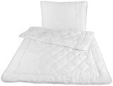 Set Aloe Vera přikrývka a polštář 140 x 200 cm, 90 x 70 cm, bílá Set Aloe Vera přikrývka a polštář 140 x 200 cm, 90 x 70 cm, bílá