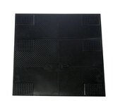 Gumová antivibrační podložka pod pračku 6596 60 x 60 x 0,4 cm, černá
