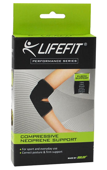 Neoprenová bandáž na loket BN702, LifeFit Neoprenová bandáž na loket BN702, LifeFit