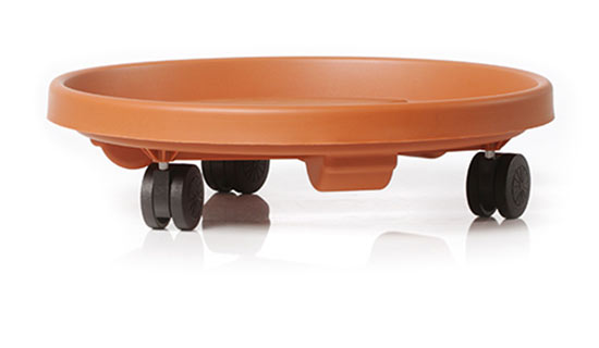 Podmiska pod květináč s kolečky Rondo 30,5 cm Podmiska pod květináč s kolečky Rondo 30,5 cm