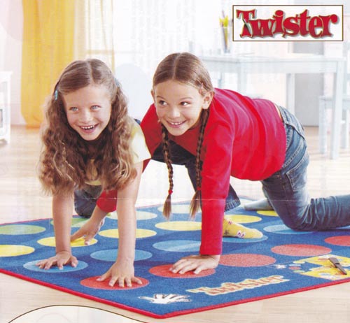Dětský hrací koberec Twister Dětský hrací koberec Twister
