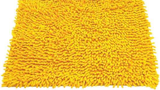 Koupelnová předložka CHENILL 50 x 70 cm, žlutá Koupelnová předložka CHENILL 50 x 70 cm, žlutá
