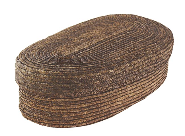 Chlebník polstrovaný oválný, hnědý