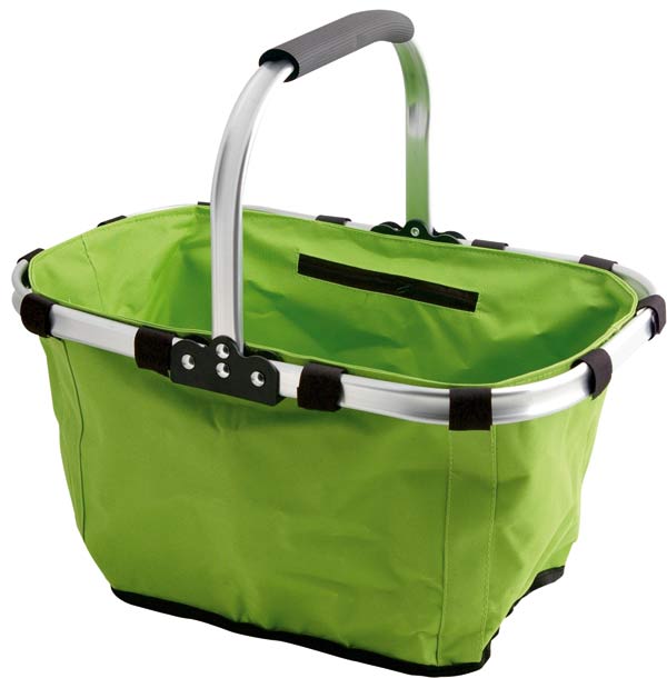 Skládací košík zelený