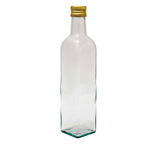 Skleněná láhev s uzávěrem 0,5 L / Marasca