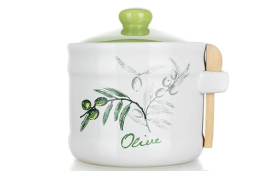 Cukřenka se lžičkou OLIVES 400 ml, Banquet Cukřenka se lžičkou OLIVES 400 ml, Banquet