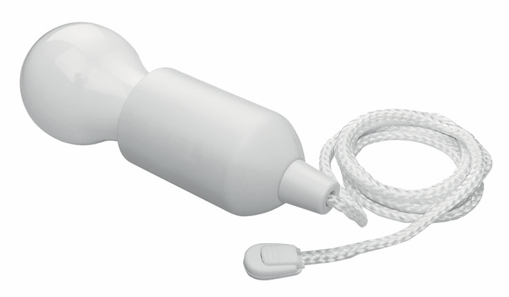 LED svítilna na baterky Žárovka 5,6 x 15,5 cm, bílá LED svítilna na baterky Žárovka 5,6 x 15,5 cm, bílá
