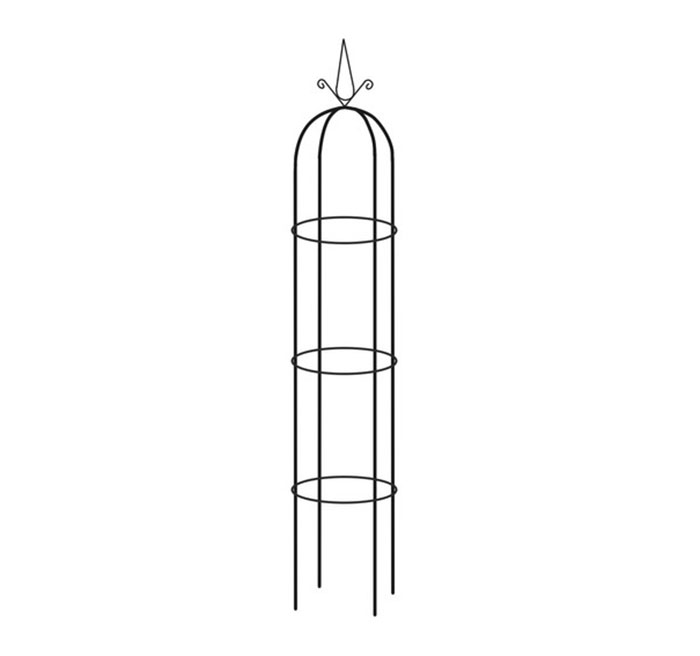 Obelisk na popínavé rostliny 0565 kovový 197 cm