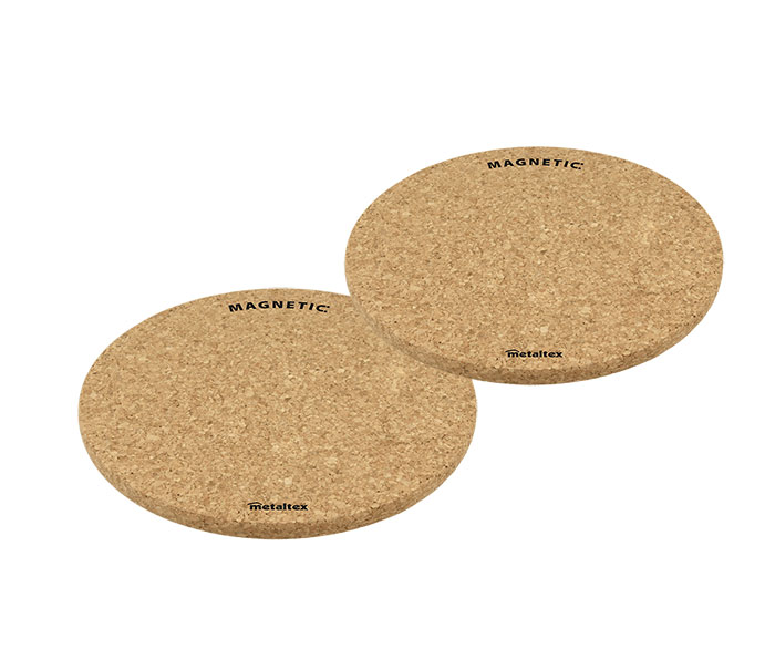 Korková podložka pod hrnec s magnetem 20 x 1 cm, set 2 ks Korková podložka pod hrnec s magnetem 20 x 1 cm, set 2 ks