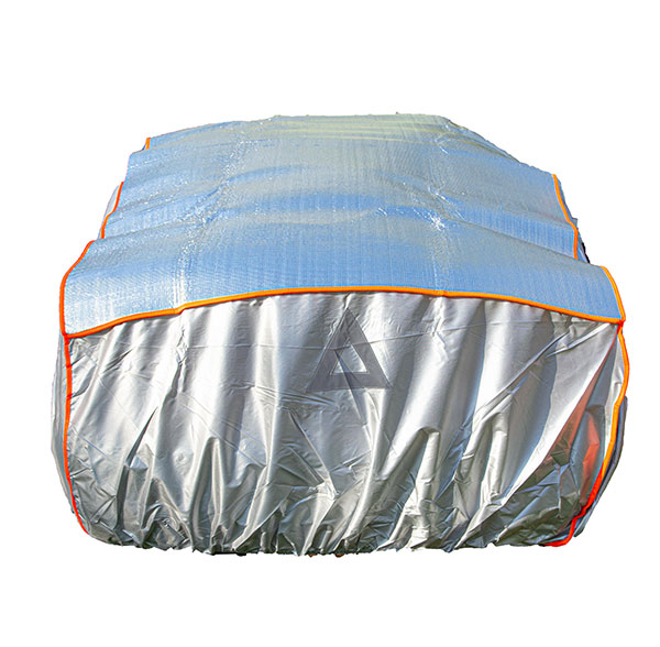 Plachta na auto proti krupobití L 480 x 180 x 120 cm, stříbrná Plachta na auto proti krupobití L 480 x 180 x 120 cm, stříbrná