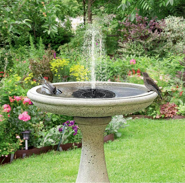 Solární zahradní fontána do jezírka 7582, průměr 16 cm Solární zahradní fontána do jezírka 7582, průměr 16 cm