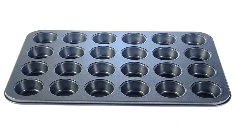 Plech na mini muffiny 24 ks, 38 x 26 cm Plech na mini muffiny 24 ks, 38 x 26 cm