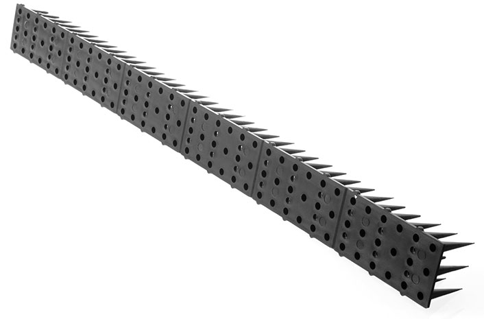 Hroty proti ptákům 6632 plastové 50 x 4,5 cm, černé Hroty proti ptákům 6632 plastové 50 x 4,5 cm, černé